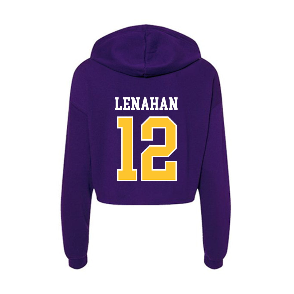 East Carolina - NCAA Baseball : Grady Lenahan - Classic Shersey Women's Crop Fleece Hoodie-1
