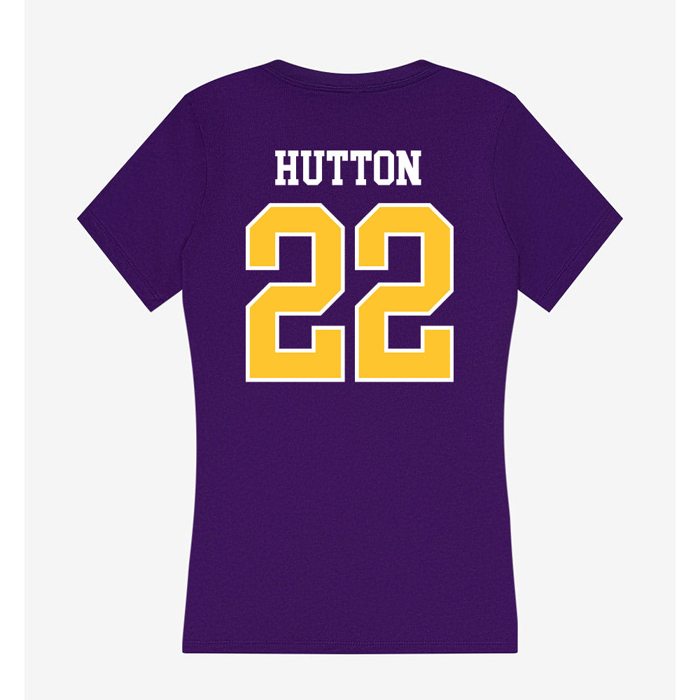 East Carolina - NCAA Women's Basketball : Anzhané Hutton - Classic Shersey Women's V-Neck T-Shirt-1