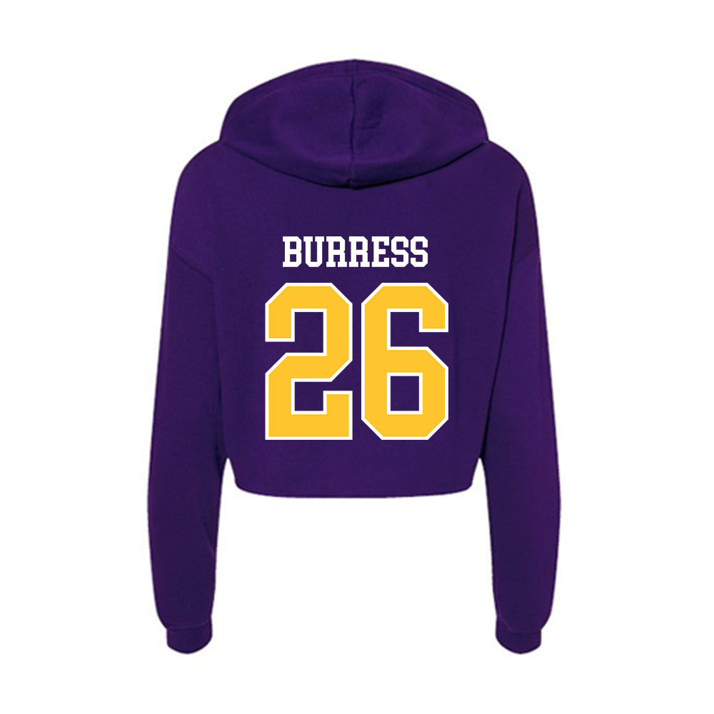 East Carolina - NCAA Baseball : Braden Burress - Classic Shersey Women's Crop Fleece Hooded Sweatshirt-1