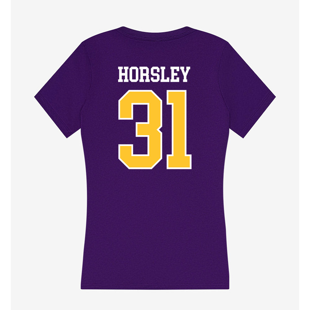 East Carolina - NCAA Football : Derrion Horsley - Classic Shersey Women's V-Neck T-Shirt-1
