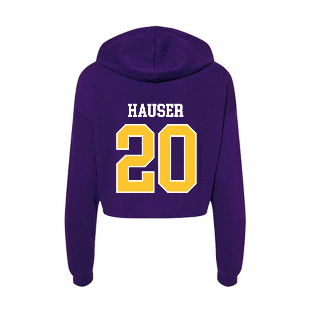 East Carolina - NCAA Women's Soccer : Savannah Hauser - Classic Shersey Women's Crop Fleece Hoodie-1
