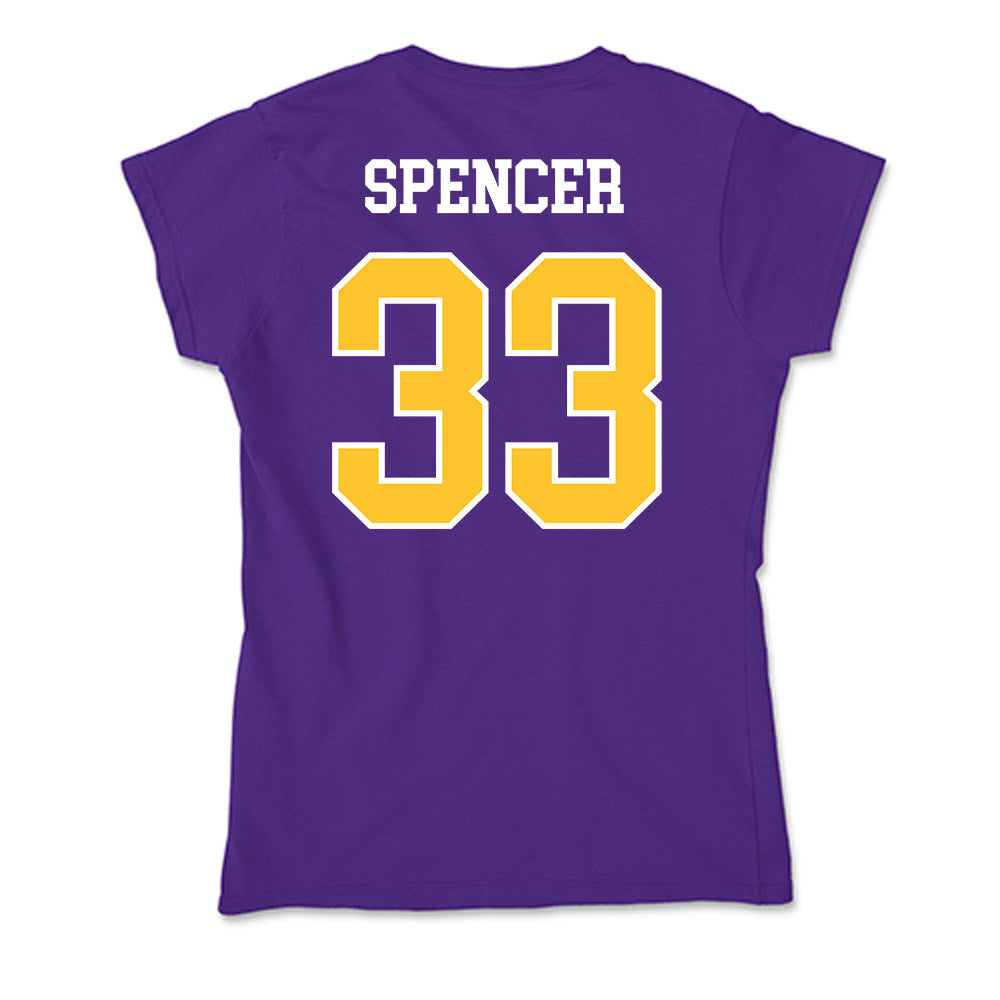 East Carolina - NCAA Football : Terande Spencer - Classic Shersey Soft Style Women’s T-Shirt-1