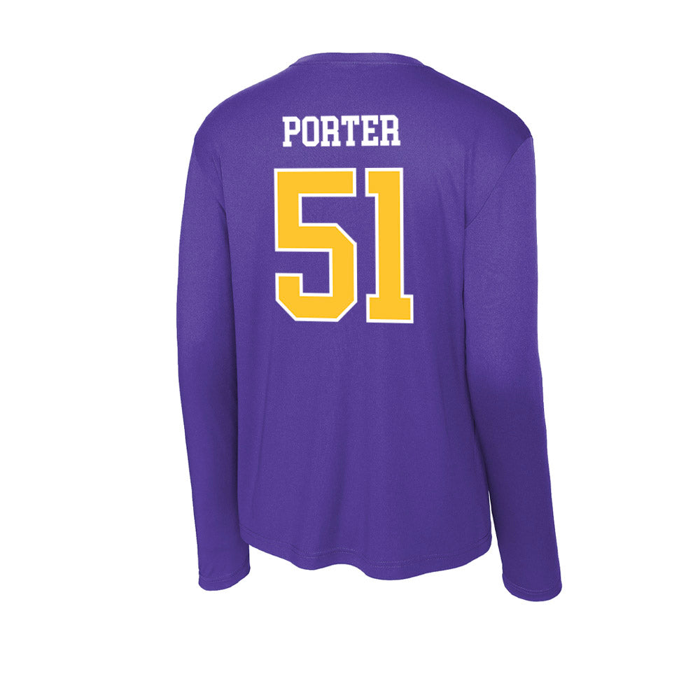 East Carolina - NCAA Football : Lindell Porter - Classic Shersey Activewear Long Sleeve T-Shirt-1