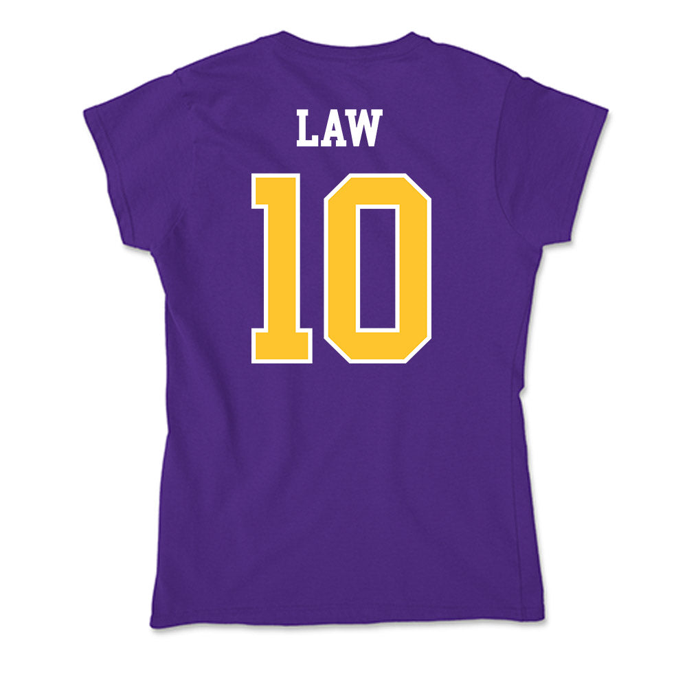 East Carolina - NCAA Football : Crews Law - Classic Shersey Soft Style Women’s T-Shirt-1