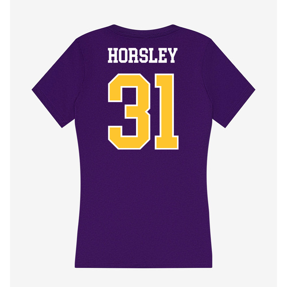 East Carolina - NCAA Football : Derrion Horsley - Classic Shersey Women's V-Neck T-Shirt-1