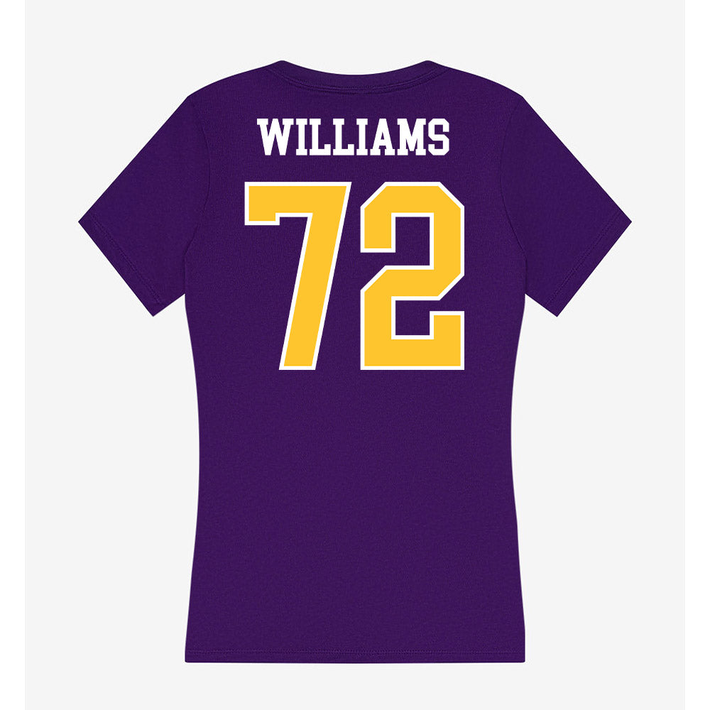 East Carolina - NCAA Football : Jeremiah Williams - Classic Shersey Women's V-Neck T-Shirt-1