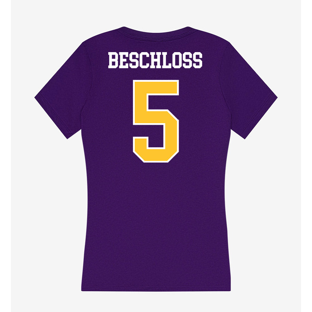 East Carolina - NCAA Baseball : Gabe Beschloss - Classic Shersey Women's V-Neck T-Shirt-1
