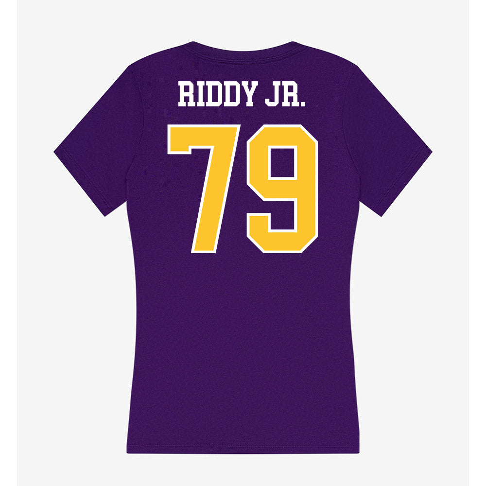 East Carolina - NCAA Football : Sam Riddy Jr. - Classic Shersey Women's V-Neck T-Shirt-1