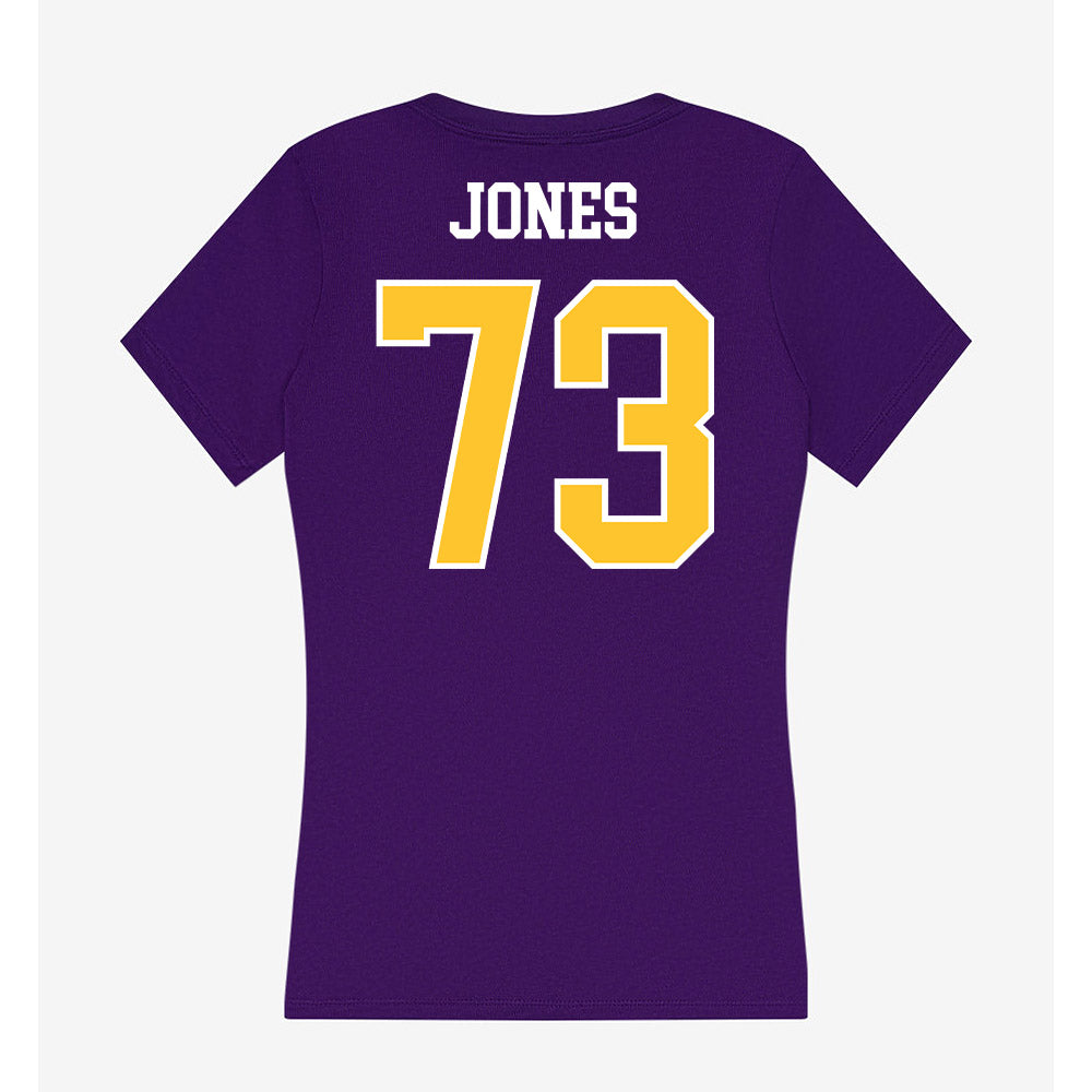 East Carolina - NCAA Football : Karson Jones - Classic Shersey Women's V-Neck T-Shirt-1