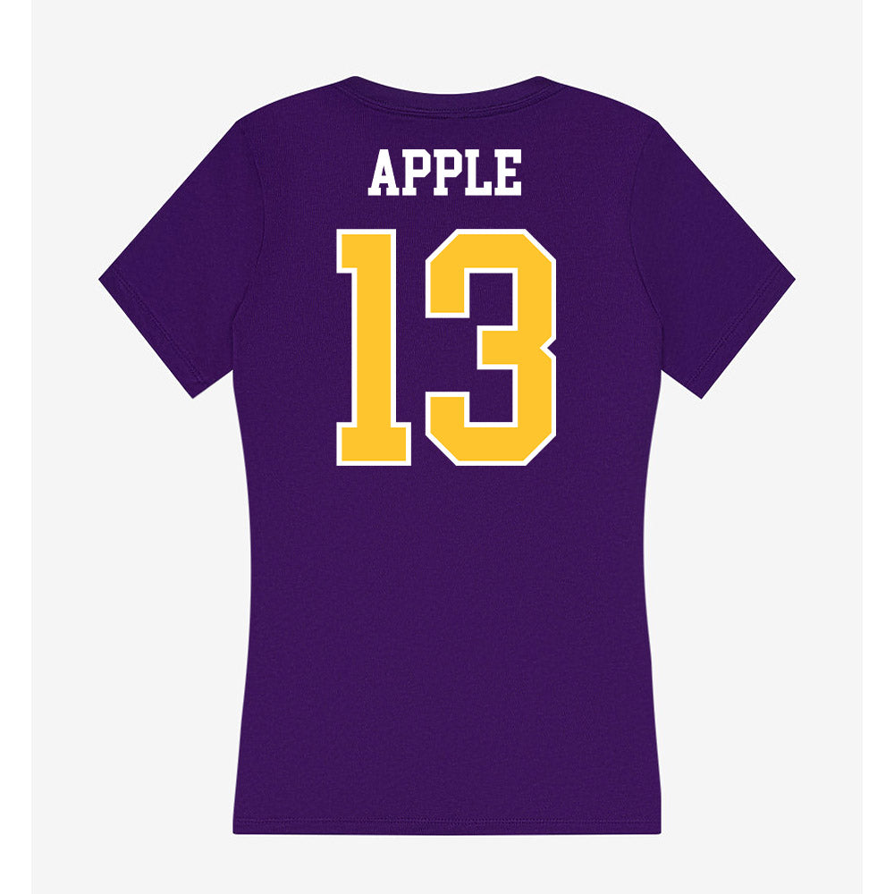 East Carolina - NCAA Women's Lacrosse : Sophia Apple - Classic Shersey Women's V-Neck T-Shirt-1