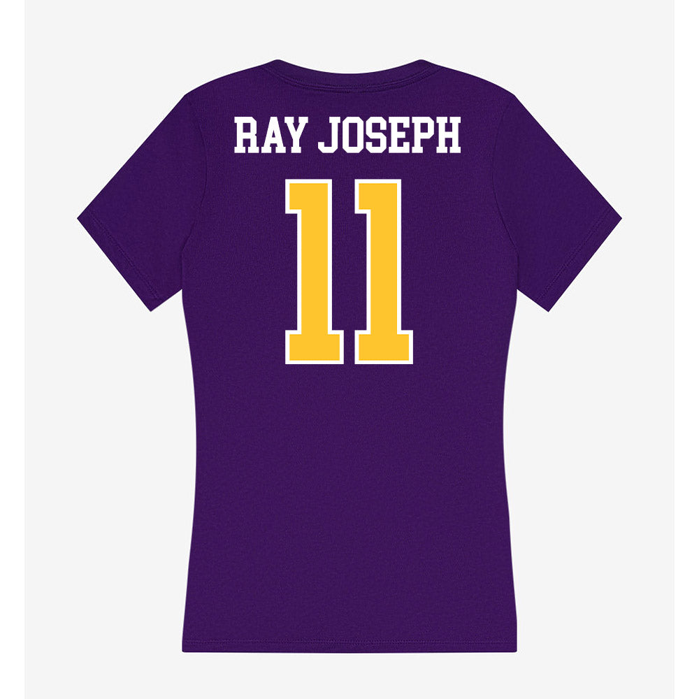 East Carolina - NCAA Football : Ray Ray Joseph - Classic Shersey Women's V-Neck T-Shirt-1