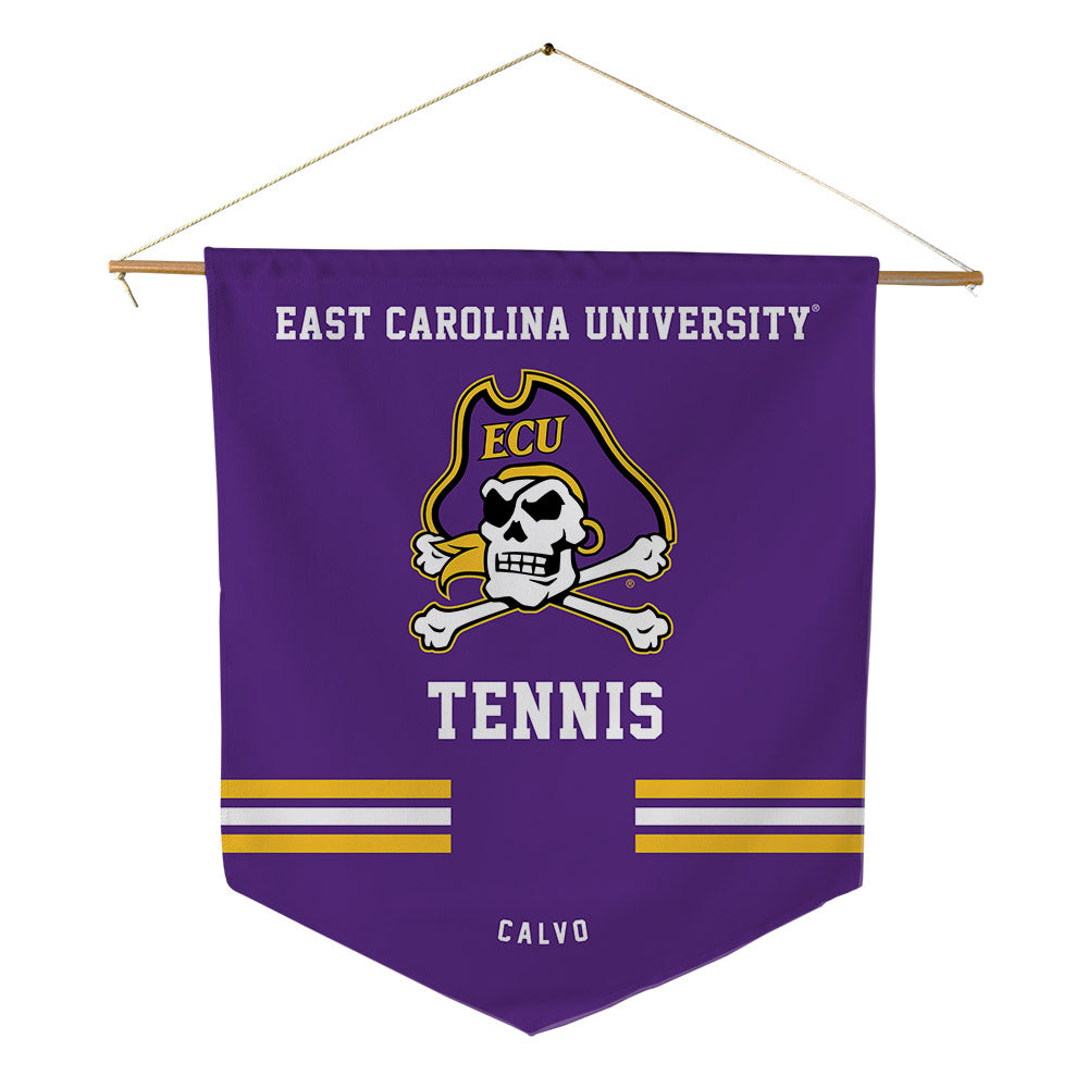 East Carolina - NCAA Women's Tennis : Reese Calvo - Pennant - 18" x 21"-0