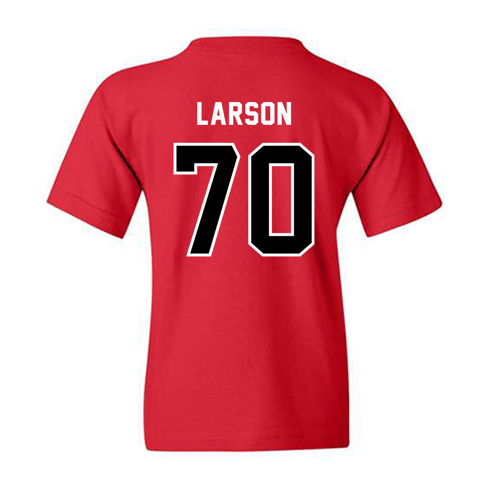 Western Kentucky - NCAA Football : Rhett Larson - Classic Shersey Youth T-Shirt-1