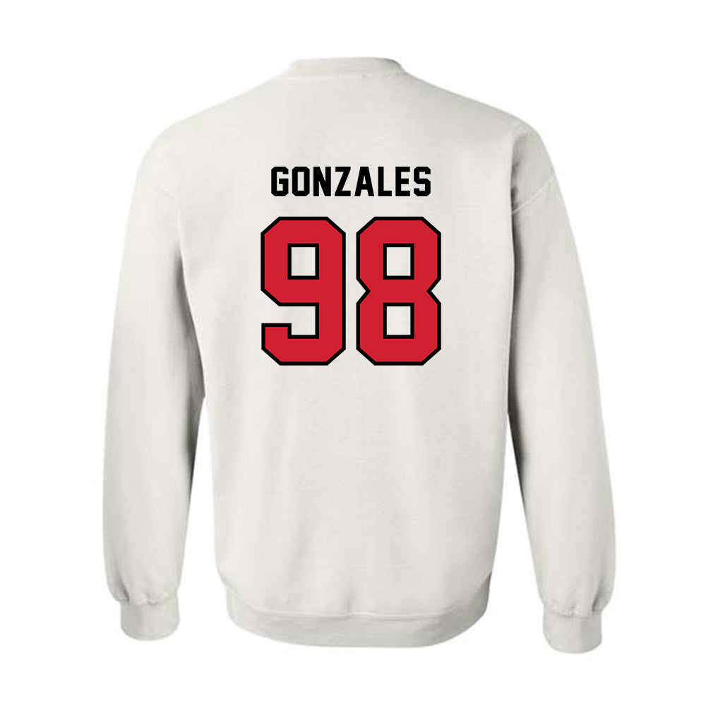 Western Kentucky - NCAA Football : Nathan Gonzales - Classic Shersey Crewneck Sweatshirt-1