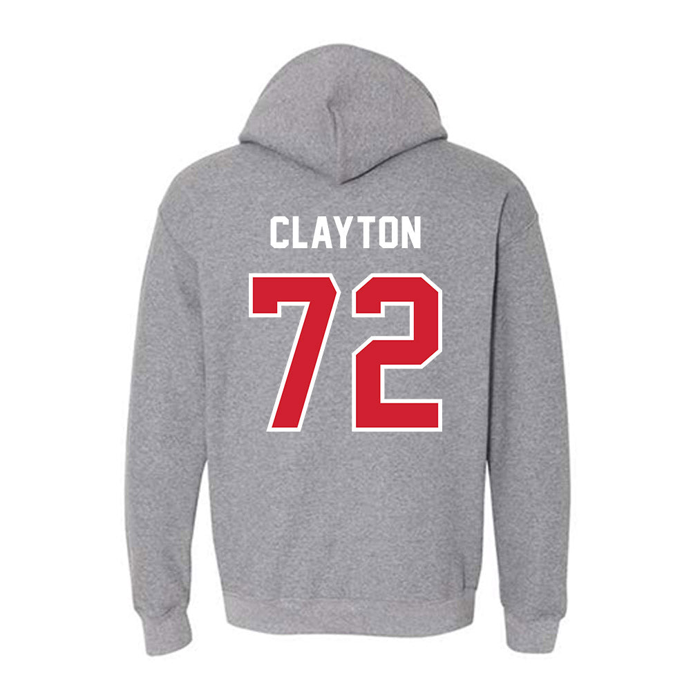 Western Kentucky - NCAA Football : Zach Clayton - Classic Shersey Hooded Sweatshirt-1