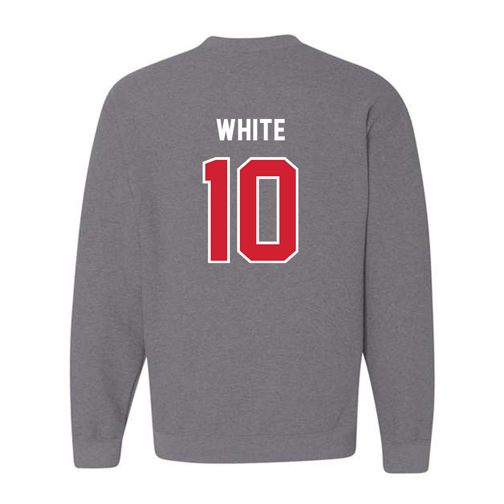 Western Kentucky - NCAA Football : Christian White - Classic Shersey Crewneck Sweatshirt-1
