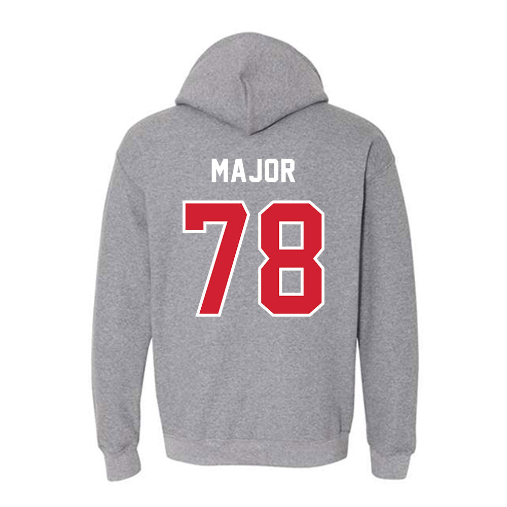 Western Kentucky - NCAA Football : Tyreek Major - Classic Shersey Hooded Sweatshirt-1