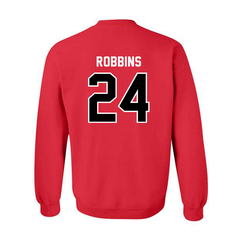 Western Kentucky - NCAA Baseball : Hayden Robbins - Classic Shersey Crewneck Sweatshirt-1