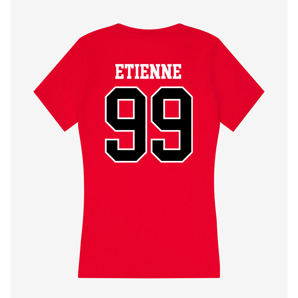 Western Kentucky - NCAA Football : Eric Etienne - Classic Shersey Women's V-Neck T-Shirt-1