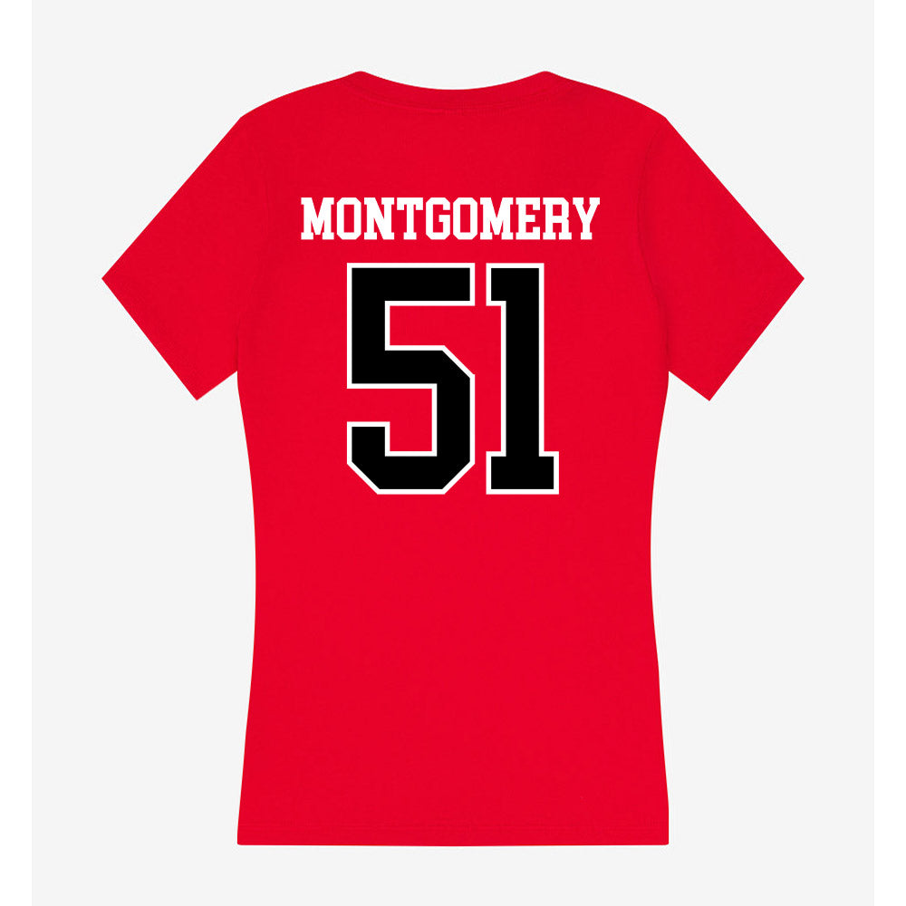 Western Kentucky - NCAA Football : Roq Montgomery - Classic Shersey Women's V-Neck T-Shirt-1
