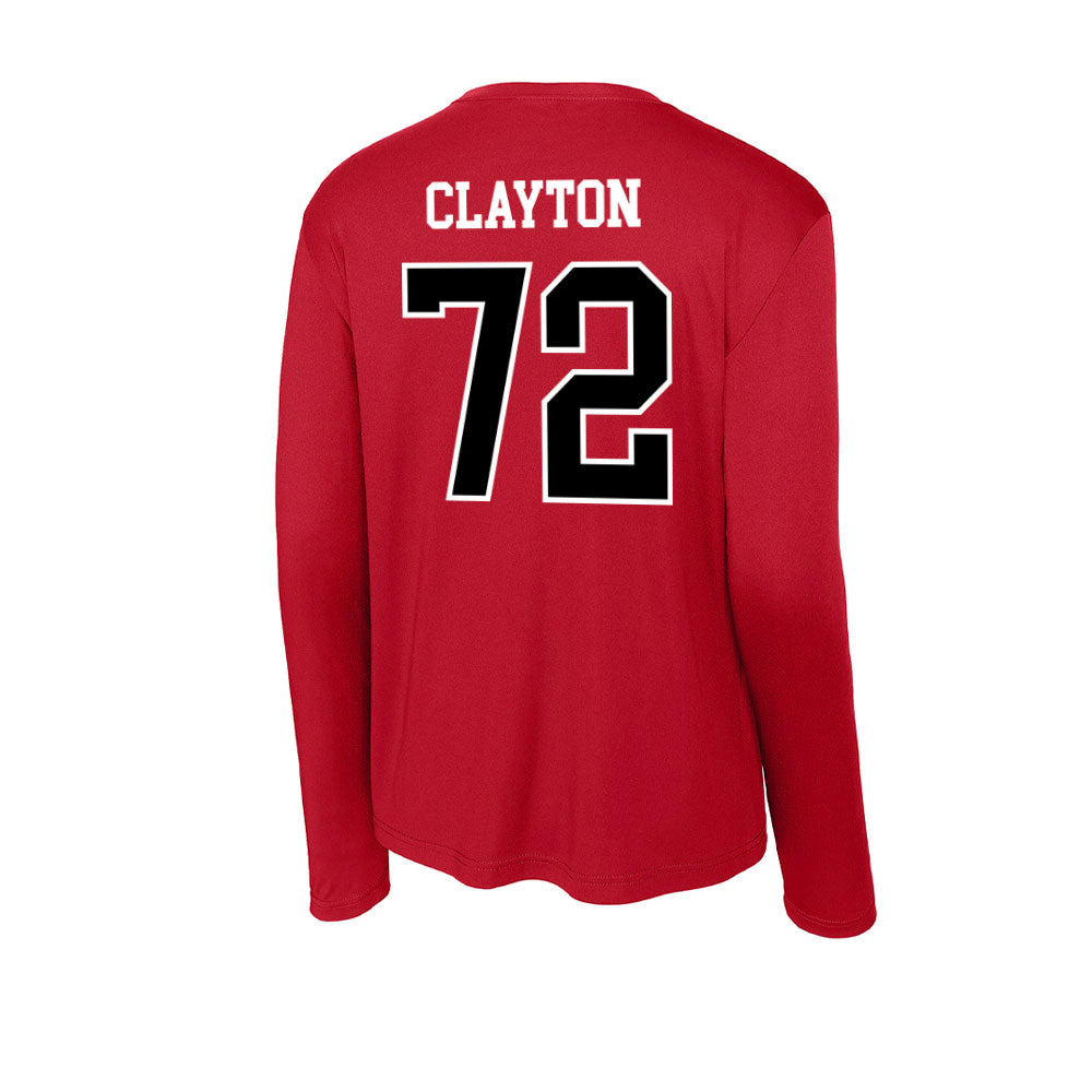 Western Kentucky - NCAA Football : Zach Clayton - Classic Shersey Activewear Long Sleeve T-Shirt-1