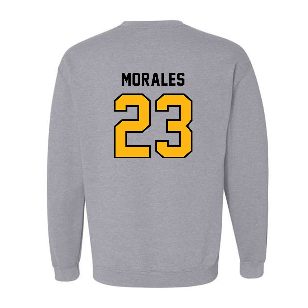 Adelphi - NCAA Women's Basketball : Victoria Morales - Classic Shersey Crewneck Sweatshirt-1