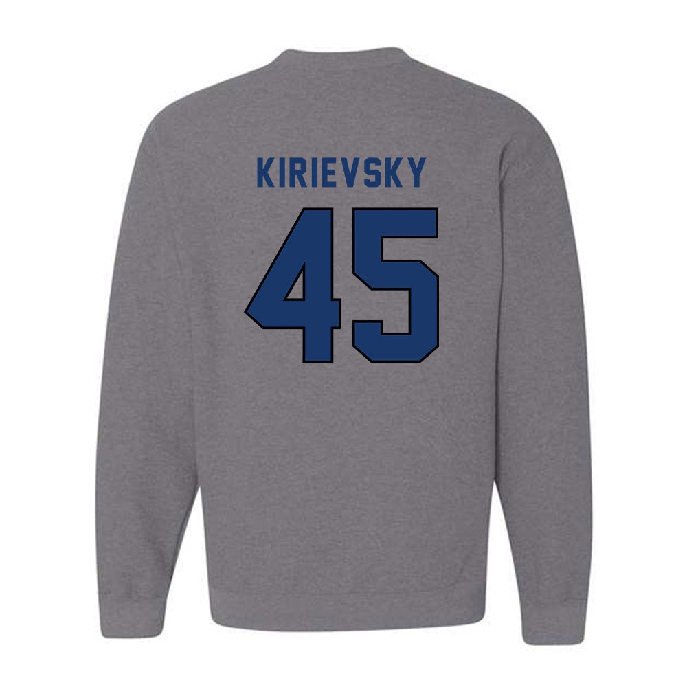 Yeshiva - NCAA Men's Basketball : Alex Kirievsky - Classic Shersey Crewneck Sweatshirt-1