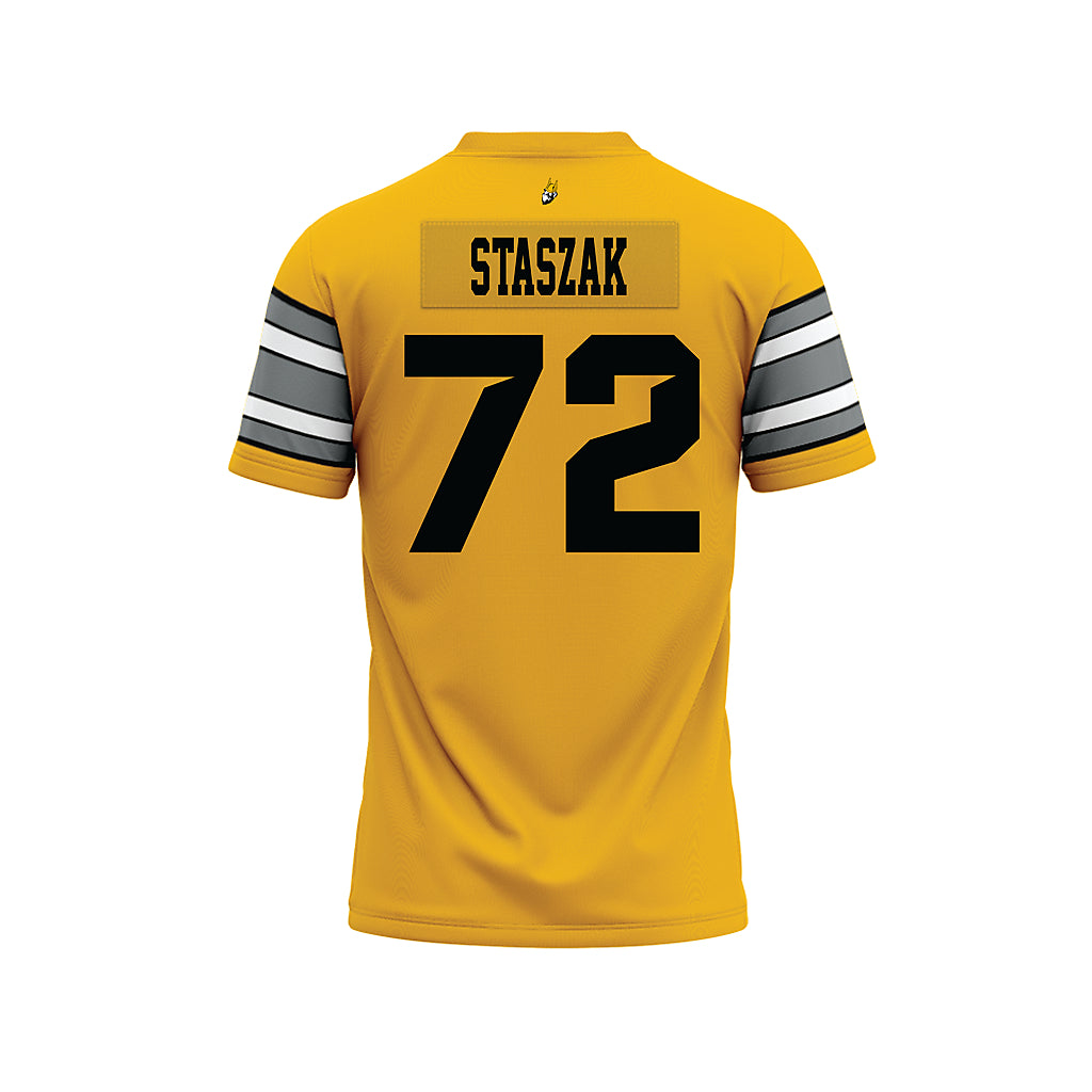 Idaho - NCAA Football : Gabriel Staszak - Premium Football Jersey-1