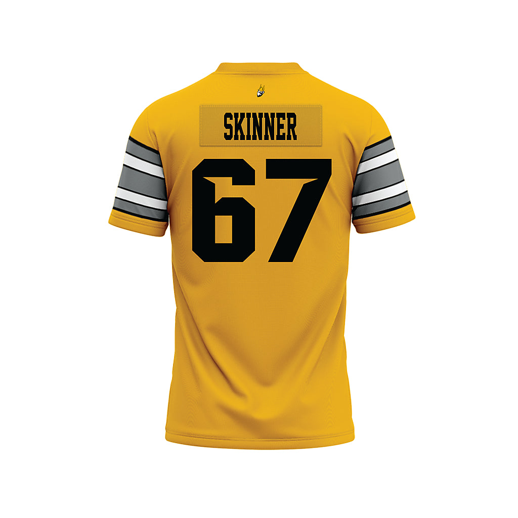 Idaho - NCAA Football : Tyler Skinner - Premium Football Jersey-1