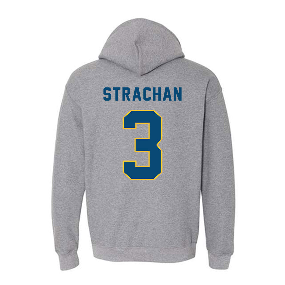 TCNJ - NCAA Football : Michael Strachan - Classic Shersey Hooded Sweatshirt-1