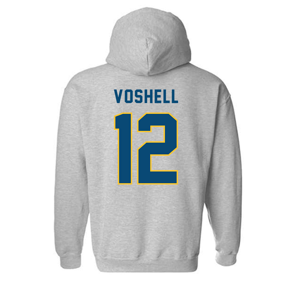 TCNJ - NCAA Women's Basketball : Olivia Voshell - Classic Shersey Hooded Sweatshirt-1