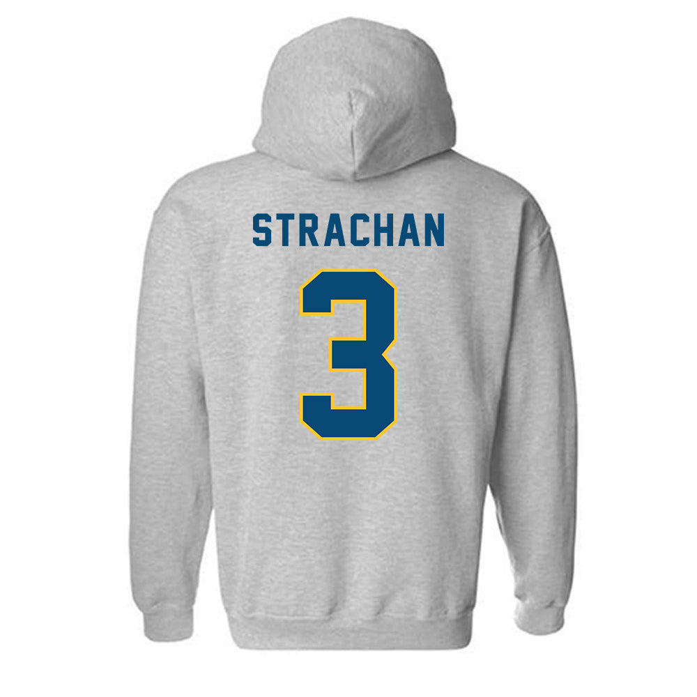 TCNJ - NCAA Football : Michael Strachan - Classic Shersey Hooded Sweatshirt-1