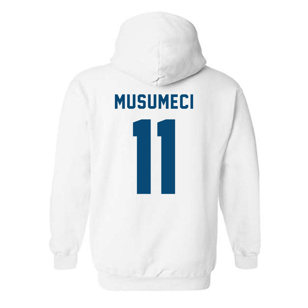 TCNJ - NCAA Football : Mark Musumeci - Classic Shersey Hooded Sweatshirt-1