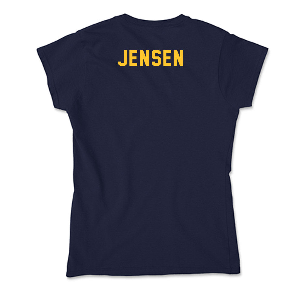 TCNJ - NCAA Men's Swimming & Diving : Matt Jensen - Soft Style Women’s T-Shirt-1