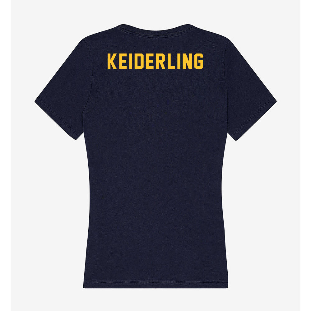 TCNJ - NCAA Men's Swimming & Diving : Owyn Keiderling - Women's V-Neck T-Shirt-1