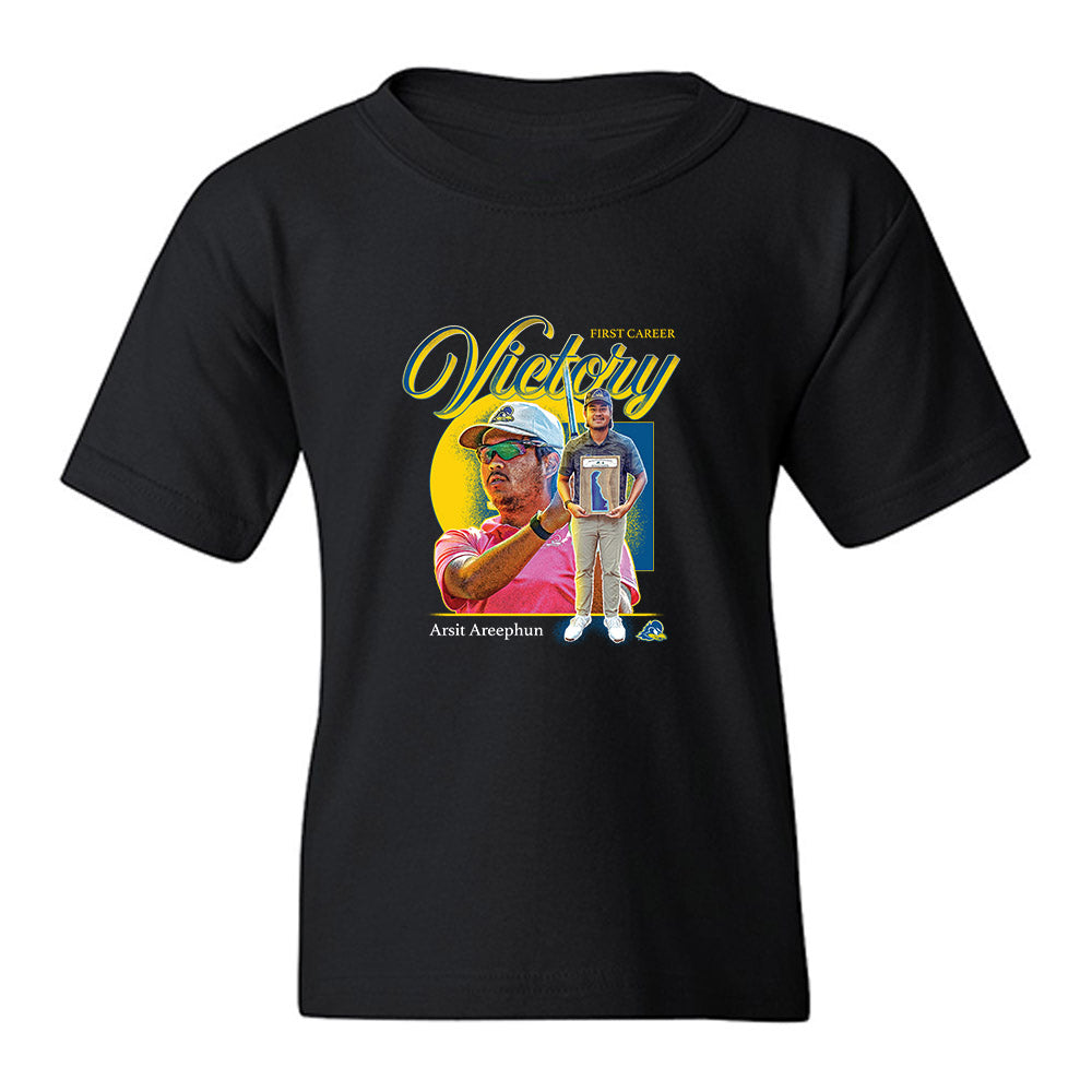 Delaware - NCAA Men's Golf : Arsit Areephun - Collage Youth T-Shirt-0