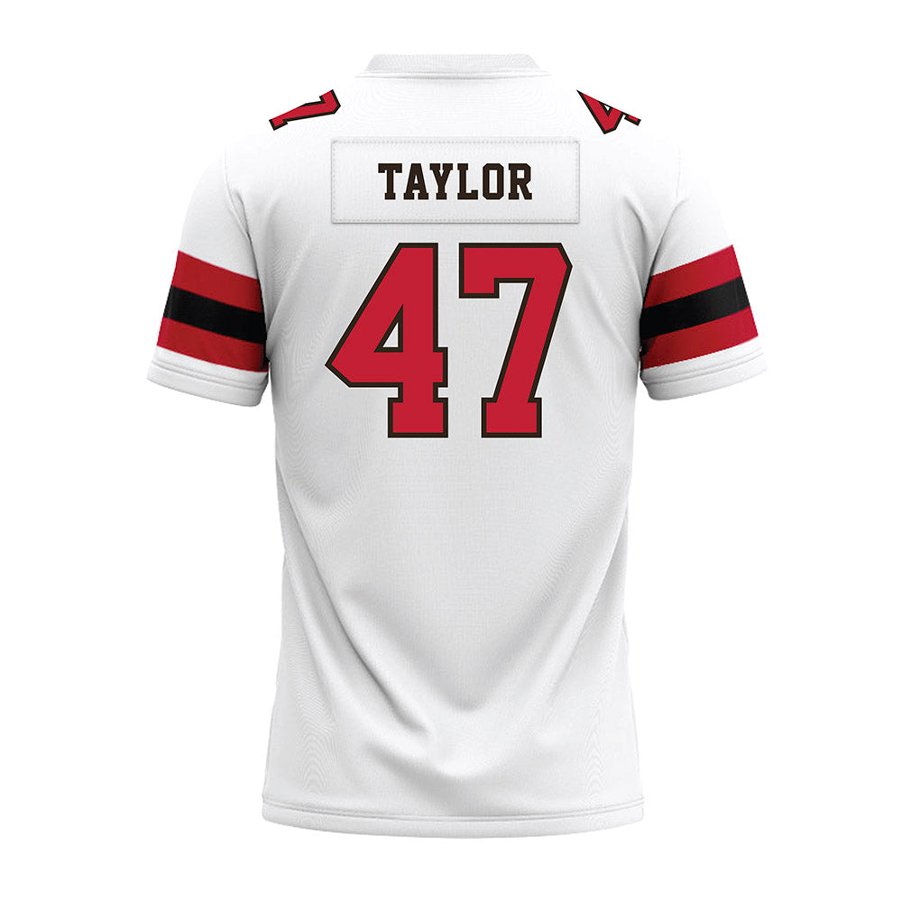Georgia - NCAA Football : Will Taylor - White Premium Football Jersey-1