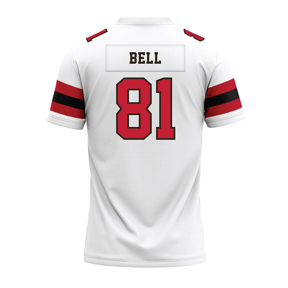 Georgia - NCAA Football : Jeremy Bell - White Premium Football Jersey-1