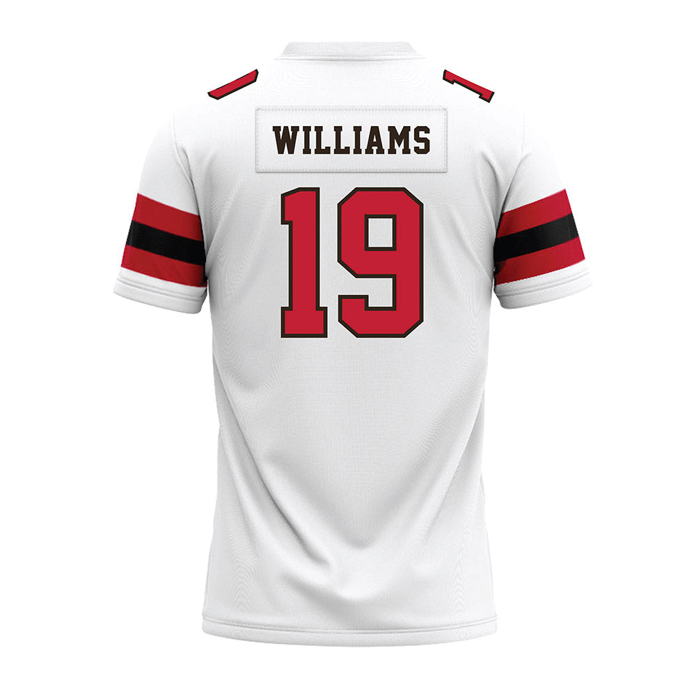 Georgia - NCAA Football : Justin Williams - White Premium Football Jersey-1