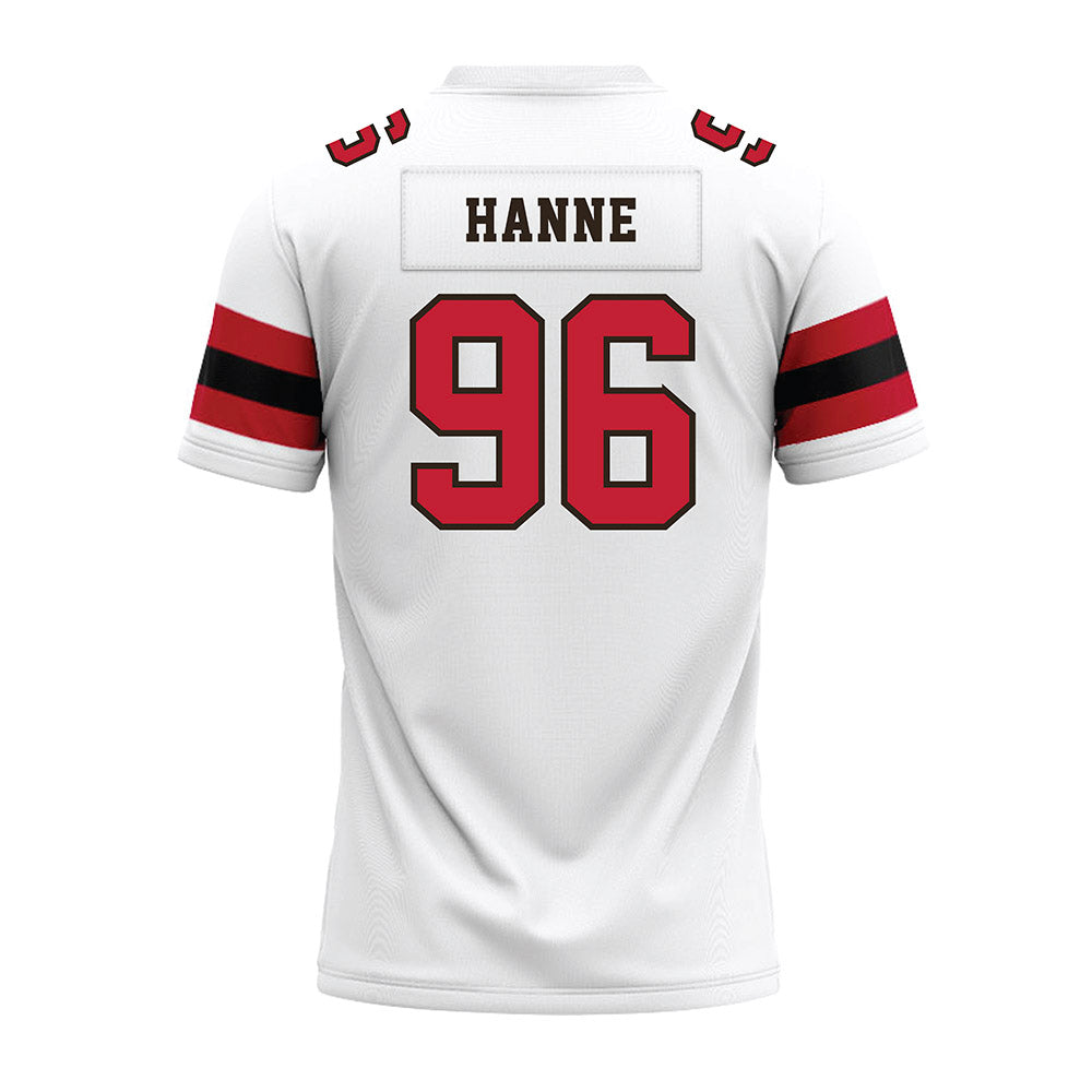 Georgia - NCAA Football : JJ Hanne - White Premium Football Jersey-1