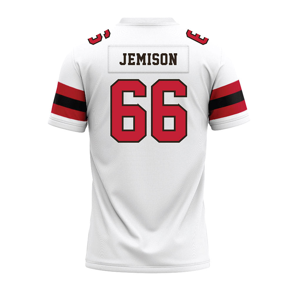 Georgia - NCAA Football : Tyreek Jemison - White Premium Football Jersey-1