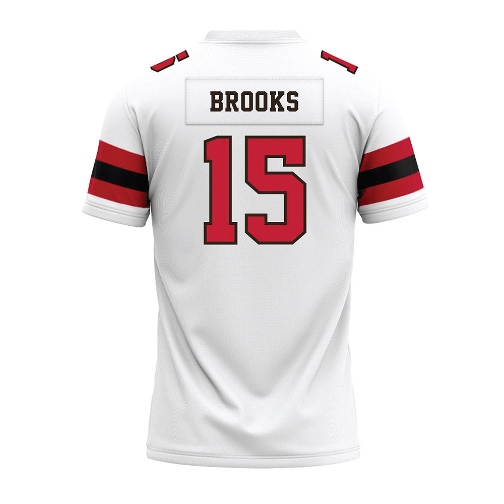 Georgia - NCAA Football : Khamari Brooks - White Premium Football Jersey-1
