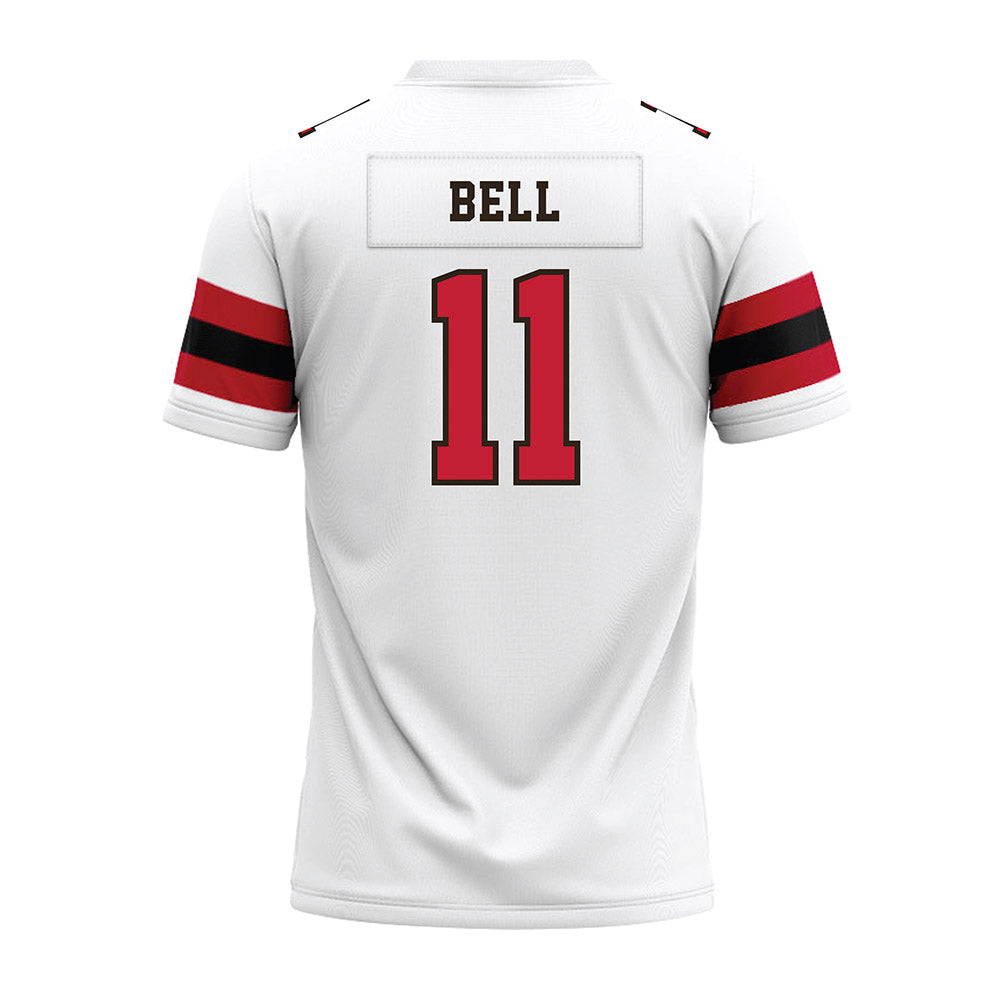 Georgia - NCAA Football : Jeremy Bell - White Premium Football Jersey-1