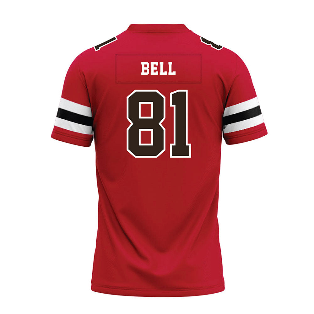 Georgia - NCAA Football : Jeremy Bell - Red Premium Football Jersey-1
