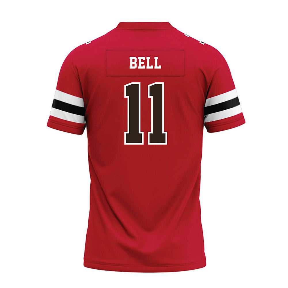 Georgia - NCAA Football : Jeremy Bell - Red Premium Football Jersey-1
