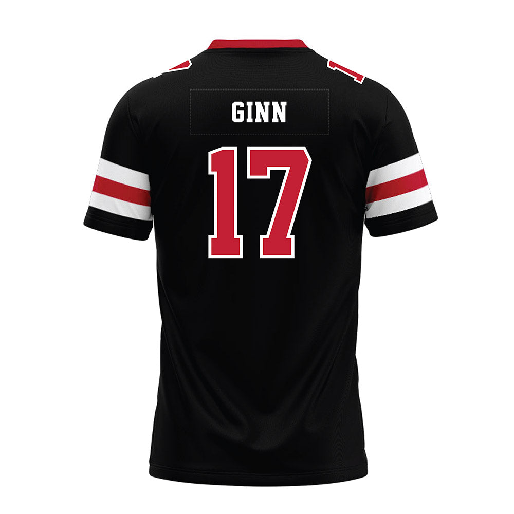 Georgia - NCAA Football : Colter Ginn - Black Premium Football Jersey-1