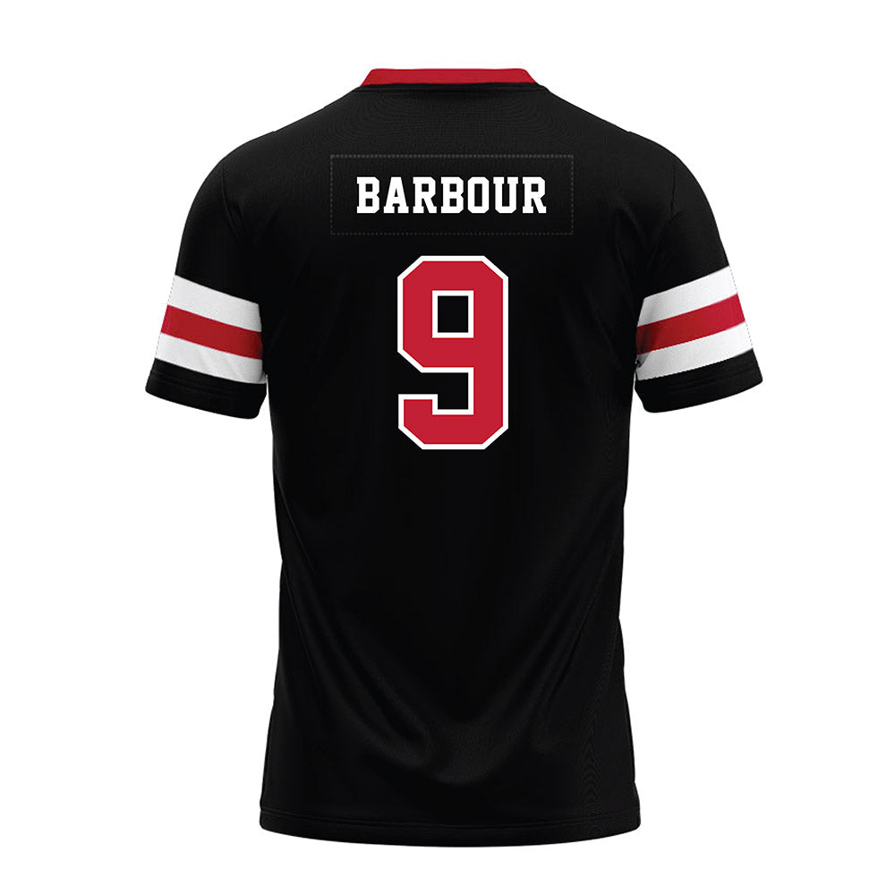 Georgia - NCAA Football : Ethan Barbour - Black Premium Football Jersey-1