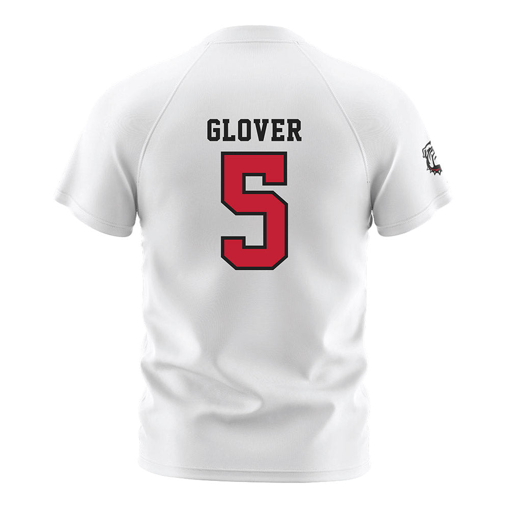 Georgia - NCAA Women's Soccer : Sage Glover - White Soccer Jersey-1