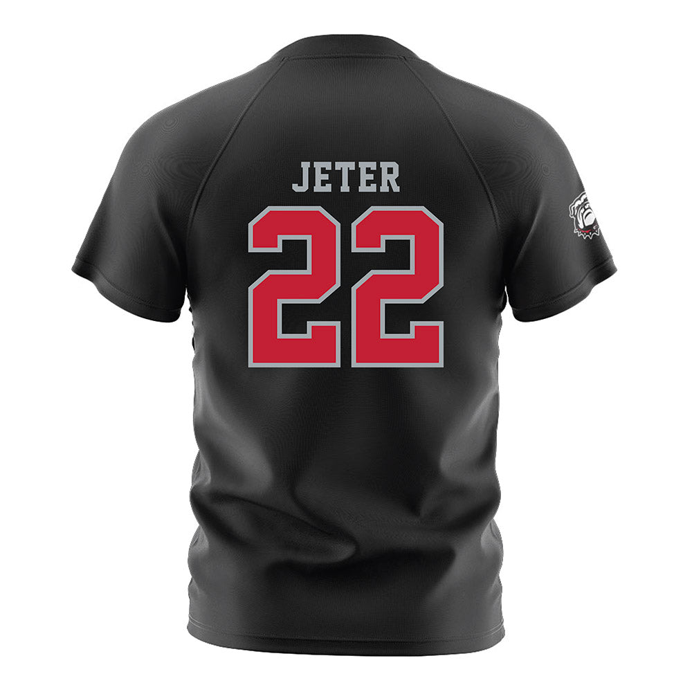 Georgia - NCAA Women's Soccer : Kieryn Jeter - Black Soccer Jersey-1