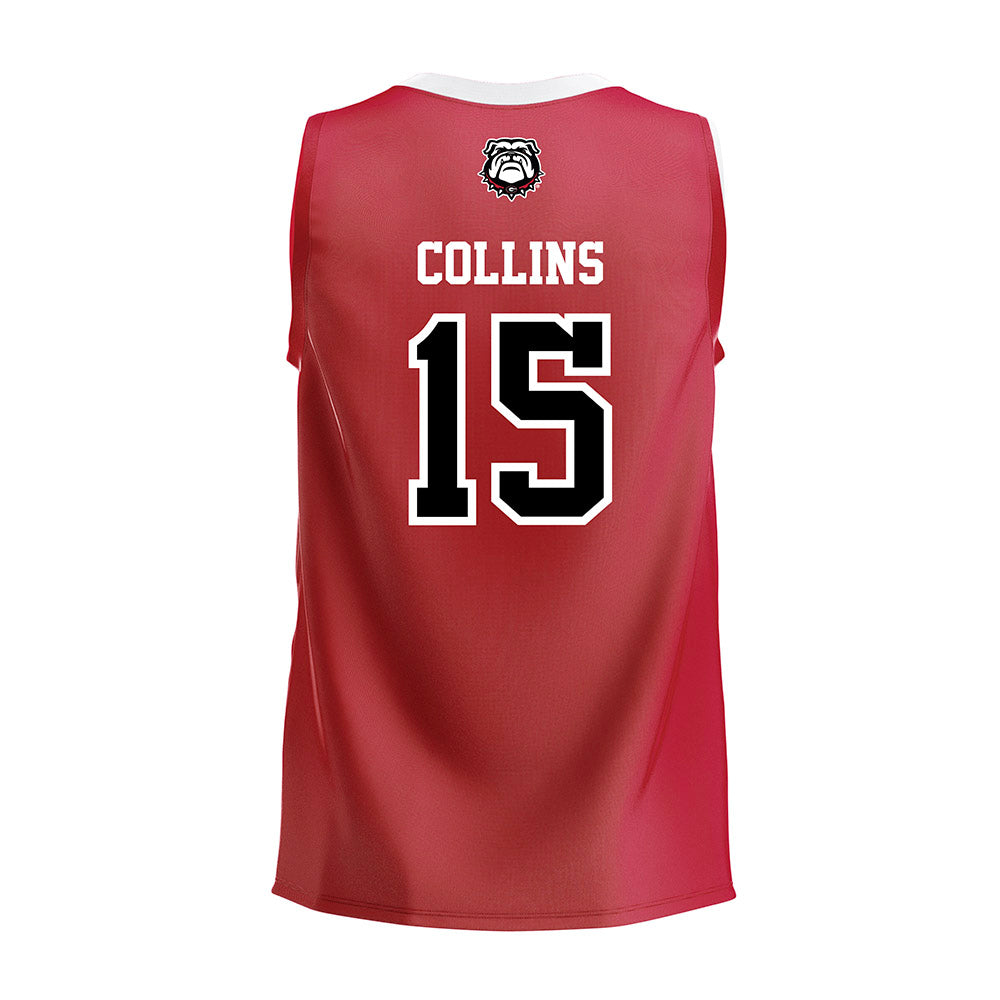 Georgia - NCAA Women's Volleyball : Marin Collins - Red Volleyball Jersey-1